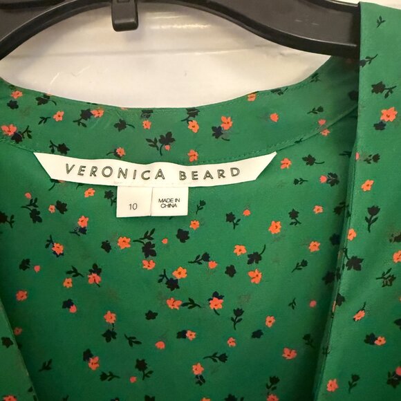 Veronica Beard Printed Silk Blouse - Picture 3 of 3